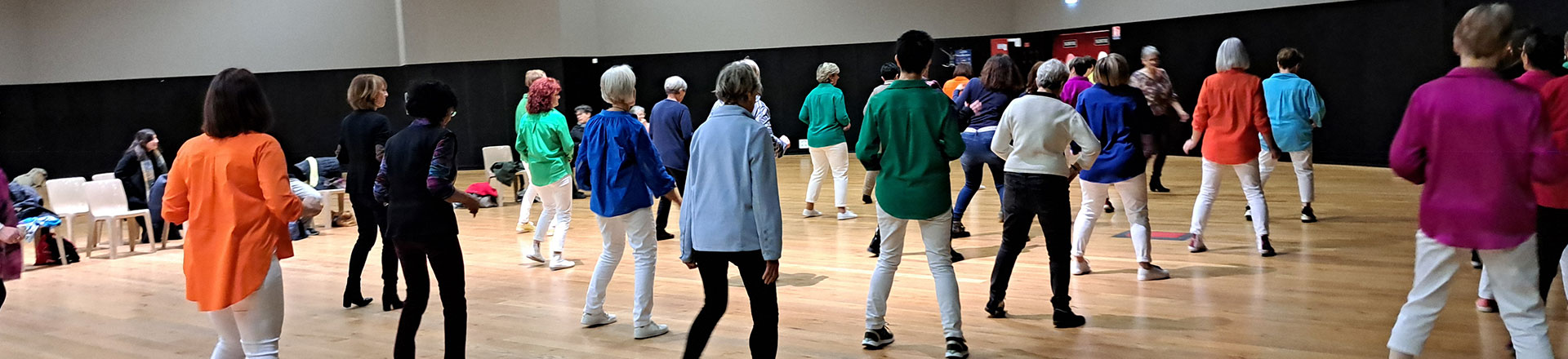un groupe de personnes qui dansent