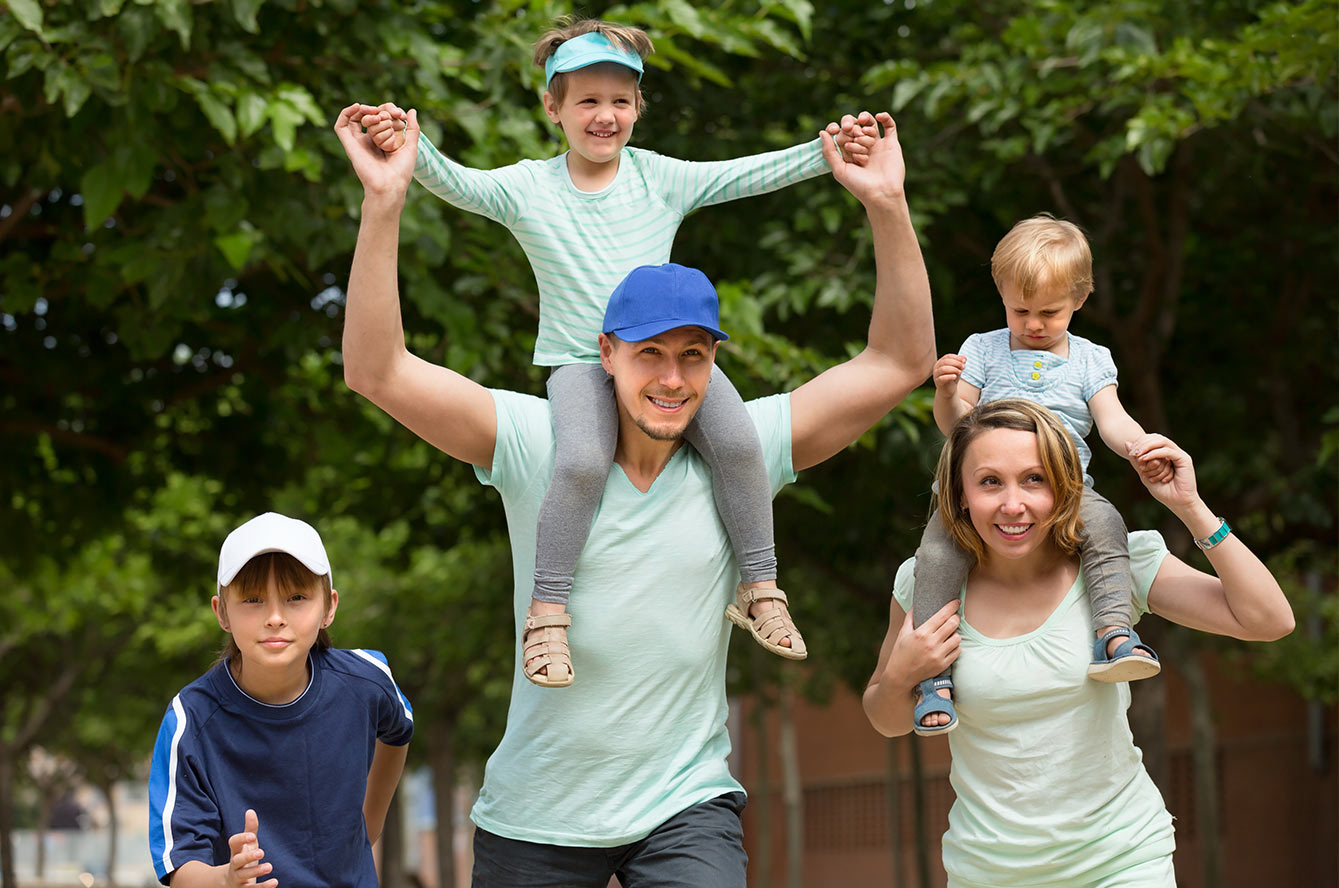 famille sportive