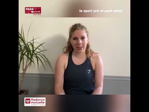 Le sport pré et post natal | Elodie Coussot