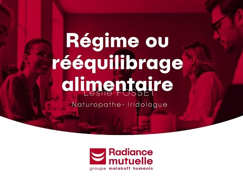 Régime ou rééquilibrage alimentaire | Leslie Fosset